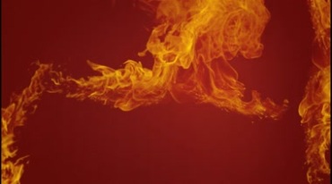 火焰喷出火苗窜出大火燃烧视频素材