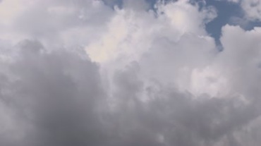 云朵翻腾白云飘移视频素材