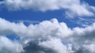 蓝天白云实拍视频素材