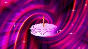 蛋糕蜡烛祝福Led视频素材