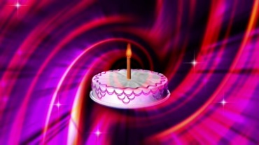蛋糕蜡烛祝福Led视频素材