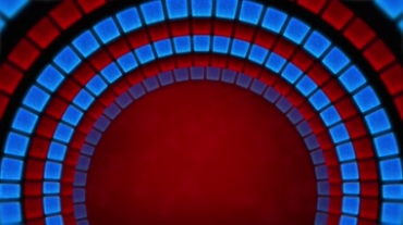 隧道灯光圆拱门Led灯光条视频素材