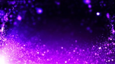 浪漫唯美紫色粒子视频素材