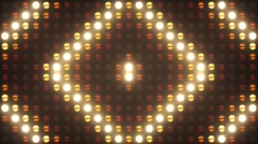 Led灯光矩阵放大灯组动画阵列视频素材