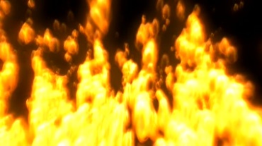 大火燃烧的火苗视频素材