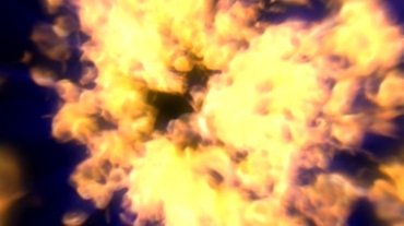 燃烧的大火球动态视频素材