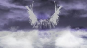 云上天使翅膀视频素材