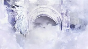 梦幻水晶之恋爱恋浪漫玻璃冰雕视频素材