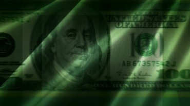 美元美钞金融商务视频素材