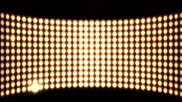 Led灯光点矩阵排列墙视频素材