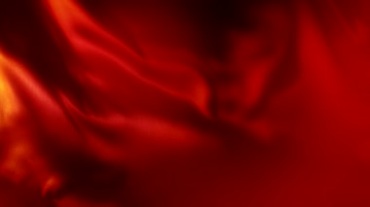 巨幅红布绸飘动视频素材