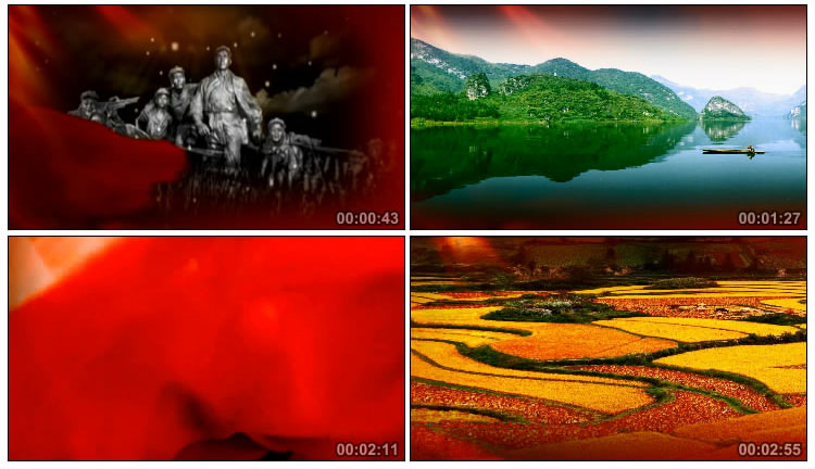 歌颂中国发展壮大中国梦视频素材
