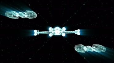 星际战舰飞船视频素材