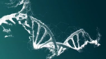 基因链DNA染色体视频素材