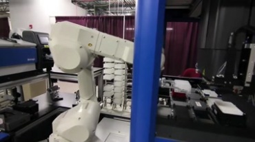 医疗器械机器人手臂视频素材