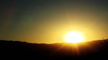 太阳升起日出多种场景视频素材