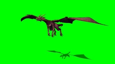 飞兽绿幕视频素材