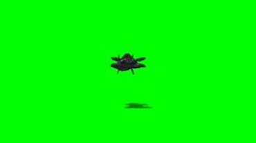 太空宇宙飞船绿幕抠像特效视频素材
