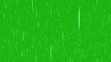 下雨绿幕背景抠像特效带雨声视频素材