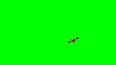 科幻飞行器外星飞船绿屏抠像特效视频素材