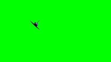 航天飞机航天飞行器绿幕视频素材