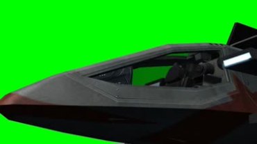 战斗飞机驾驶舱外窗特写绿屏抠像特效视频素材