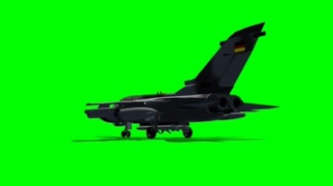 现代科技战斗飞机绿屏抠像视频素材