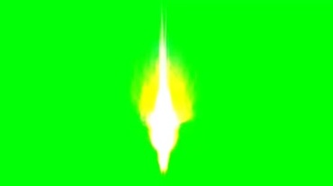火苗烛光绿屏抠像视频素材