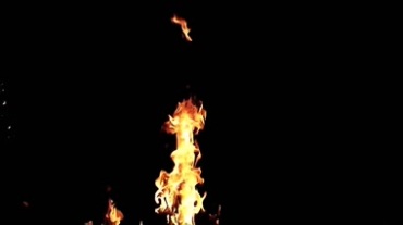 起火爆燃火焰燃烧绿屏抠像视频素材