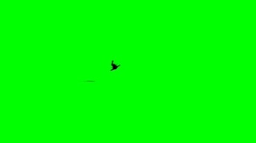 直升飞机迎面飞来绿屏抠像视频素材