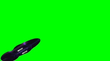 子弹飞行舱绿屏抠像视频素材
