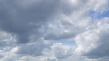 天空白云实拍视频素材