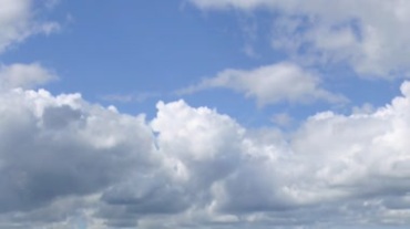 天空白云实拍视频素材