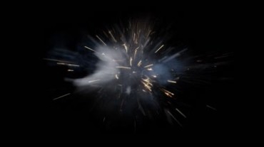 火药爆炸火星粉尘粉末特效视频素材
