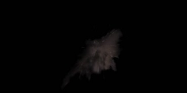 爆炸灰尘粒子特效视频素材