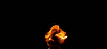 火焰火把燃烧实拍视频素材