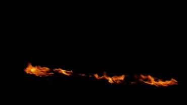 火焰火苗燃烧黑屏背景抠像视频素材
