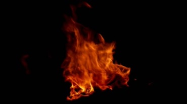 大火爆燃蔓延mov视频素材