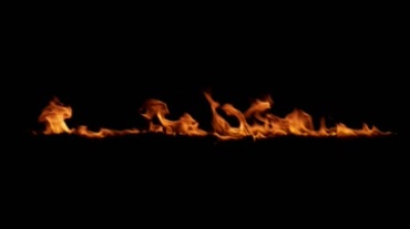 火苗燃烧实拍视频素材
