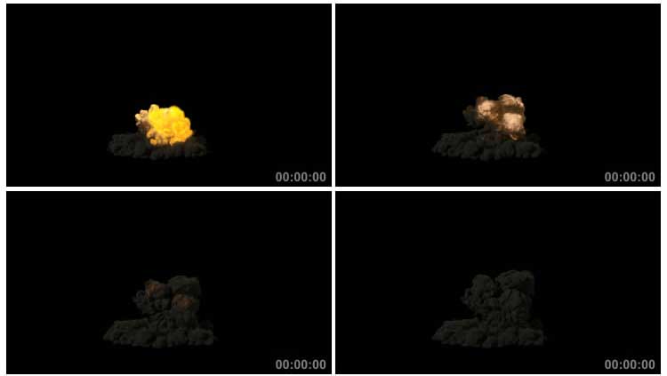 原子弹爆炸mov特效视频素材