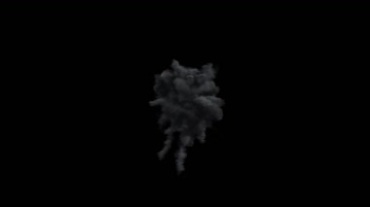 空中爆炸自爆mov特效视频素材