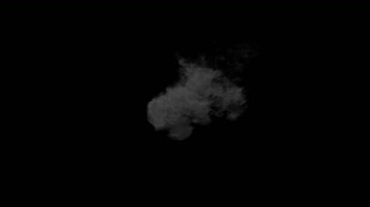 喷出气体尾气烟雾尘土灰尘特效视频素材