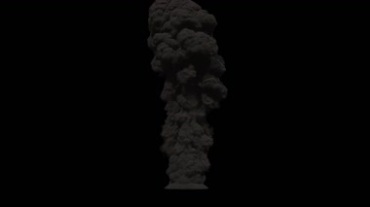 火山爆发喷发火山灰mov特效视频素材