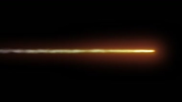 陨石火球燃烧高速飞行mov抠像特效视频素材