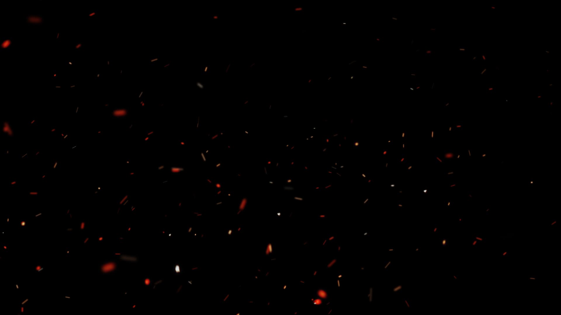 火星子粒子大火燃烧粒子后期抠像特效视频素材