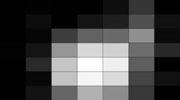 透明方块闪烁黑白通道特效视频素材