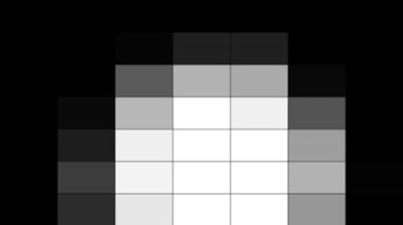 透明通道黑白方块方格闪烁mov特效视频素材