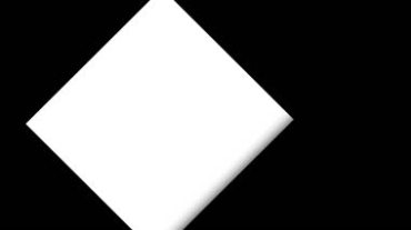 白色正方形方块特效视频素材