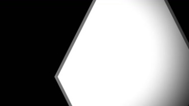 黑白菱形图像mov特效视频素材