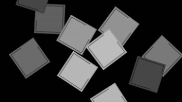 白色方格动态组合动画特效视频素材